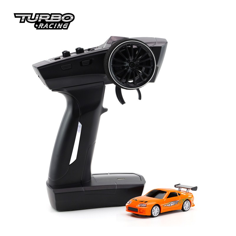 Turbo Racing C73 1:76 Scale 2.4G Sports Mini RC Racing Car RTR - Gray