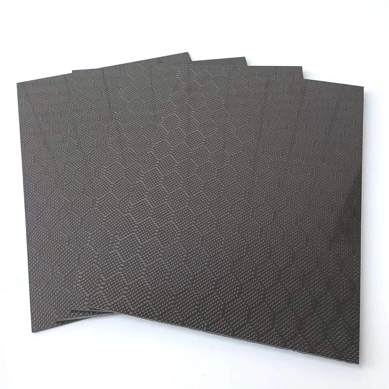 300X300MM 3K Football Pattern Hexagon Carbon Fiber Sheet Customize Sheet CNC Machining