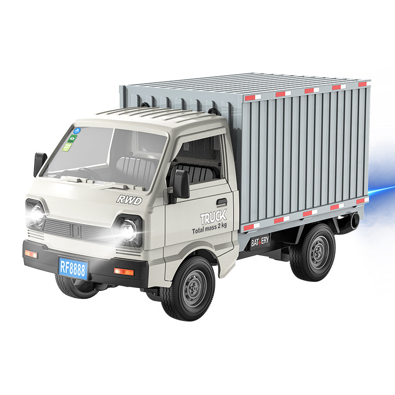 KF21 2.4G 1:16 RWD RC Mini Cargo Truck With Spray Lights