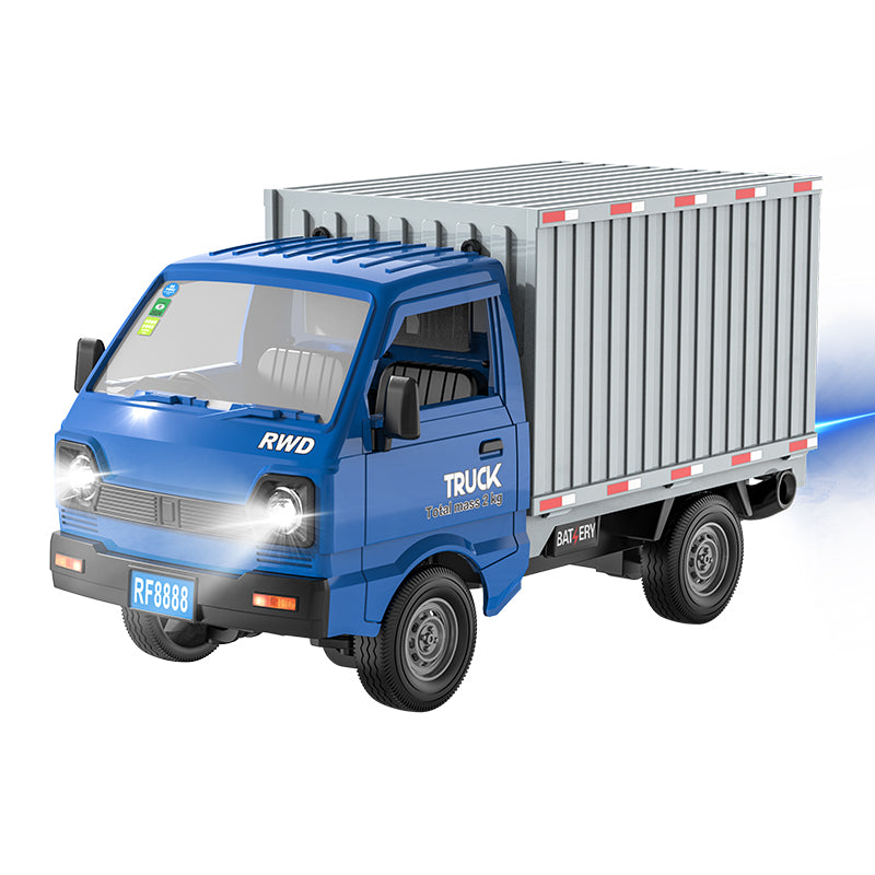 KF21 2.4G 1:16 RWD RC Mini Cargo Truck With Spray Lights