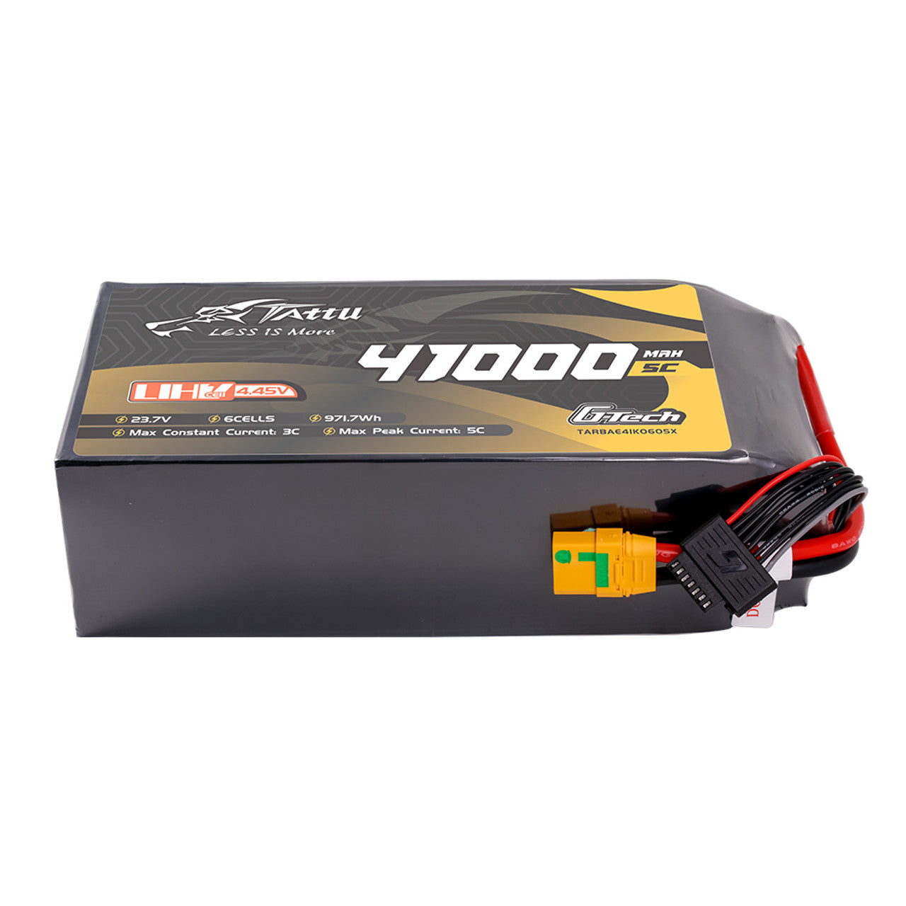 TATTU G-Tech Ultra High Voltage 41000mAh 5C 23.7V 6S1P Lipo Battery
