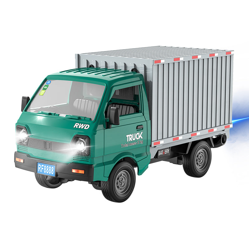 KF21 2.4G 1:16 RWD RC Mini Cargo Truck With Spray Lights