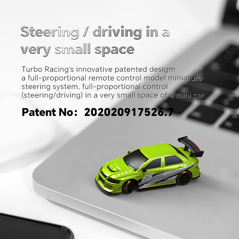 Turbo Racing 1:76 C66 Mini RC Drift Car Remote Controller Car