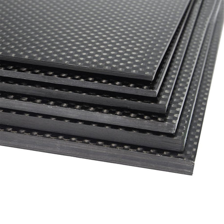 100X250X1.0MM 2.0MM 3.0MM 4.0MM 5.0MM 6.0MM 100% 3K Carbon Fiber Sheet Laminate Plate