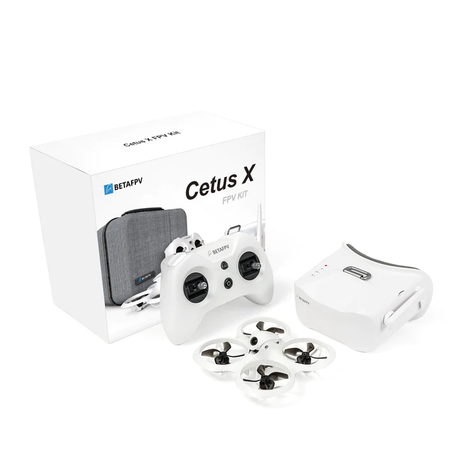 BetaFPV ELRS/Frsky D8 Cetus X 2S FPV Drone Kit with LiteRadio 3 Radio VR03 Goggles
