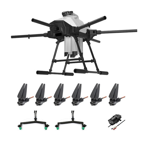 EFT G610 6 Axis 10L UAV Agricultural Spraying Drone Farm Sprayer