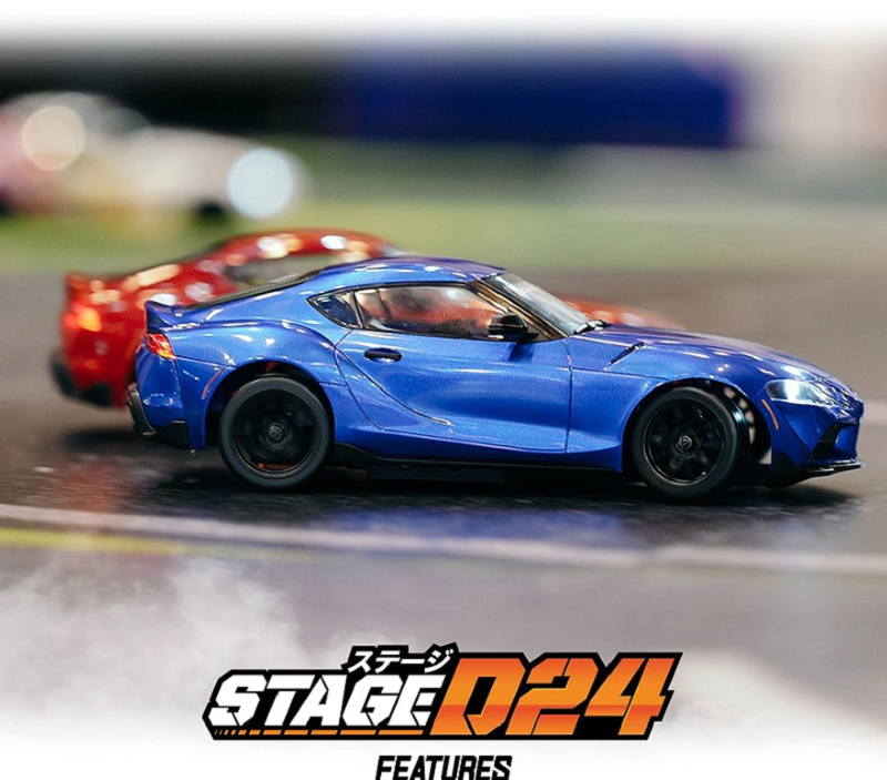 HPI Racing Stage-D24 1:24 A90 Brushed RWD RC Drift Car RTR with 2024 Toyota GR Supra