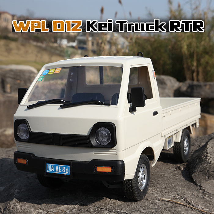 WPL D12 Kei Truck 1:10 RC Car Simulation Drift Climbing Truck Crawler Off Road RTR