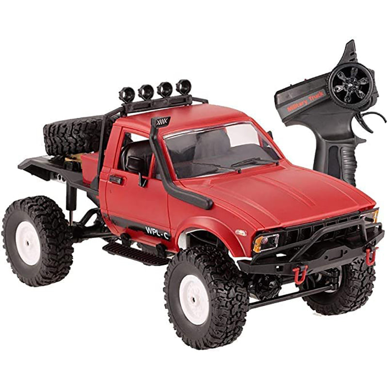 WPL C14 1:16 2.4G 4WD Off-Road RC Truck Military Car Crawler with Remote Control