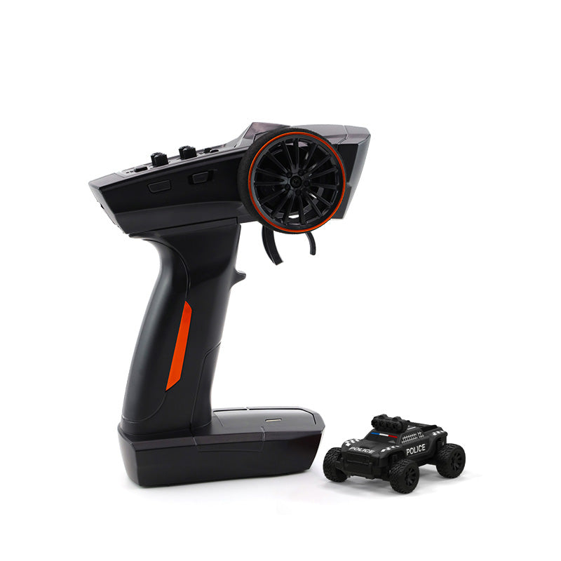 Turbo Racing C82 1/76 2.4G Mini RC Car RTR Police Off-Road Truck