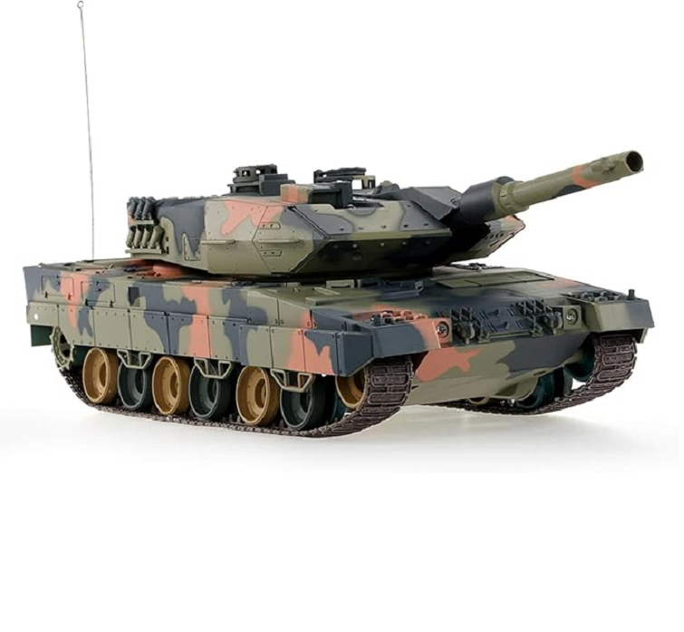 Heng Long 3809 1/24 Mini RC Tank Leopard2A5 Remote Control Battle Tank