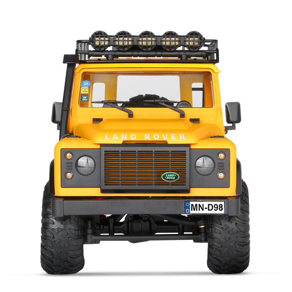 MN98 1:12 RC RTR Car 2.4G 4WD RTR Version RC Rock Crawler Defender Pickup Remote Control Truck for Boys Gifts Toys