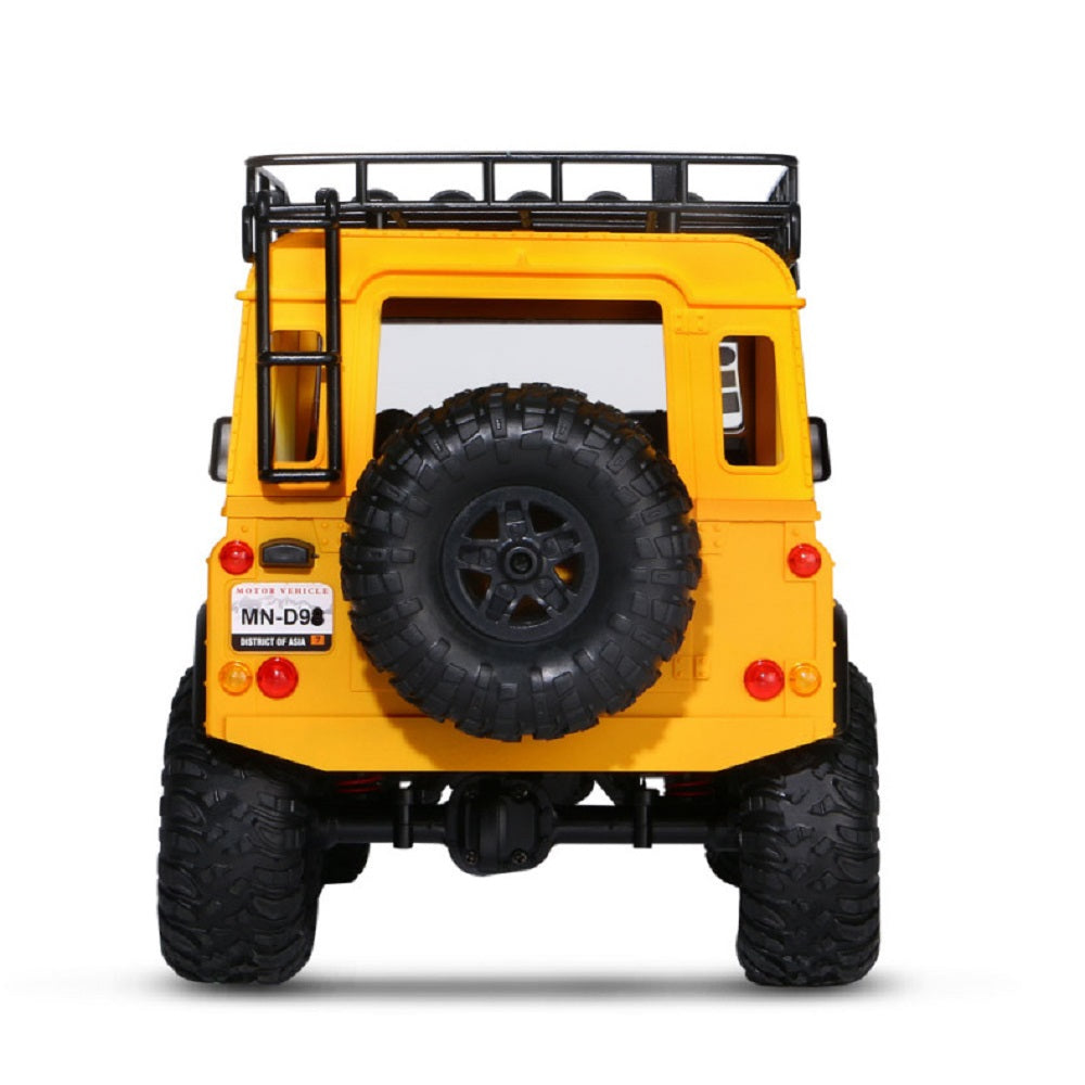 MN98 1:12 RC RTR Car 2.4G 4WD RTR Version RC Rock Crawler Defender Pickup Remote Control Truck for Boys Gifts Toys