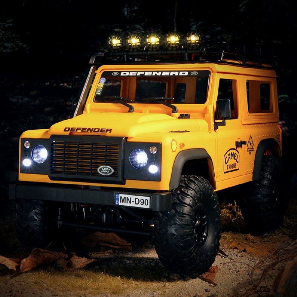 MN98 1:12 RC RTR Car 2.4G 4WD RTR Version RC Rock Crawler Defender Pickup Remote Control Truck for Boys Gifts Toys