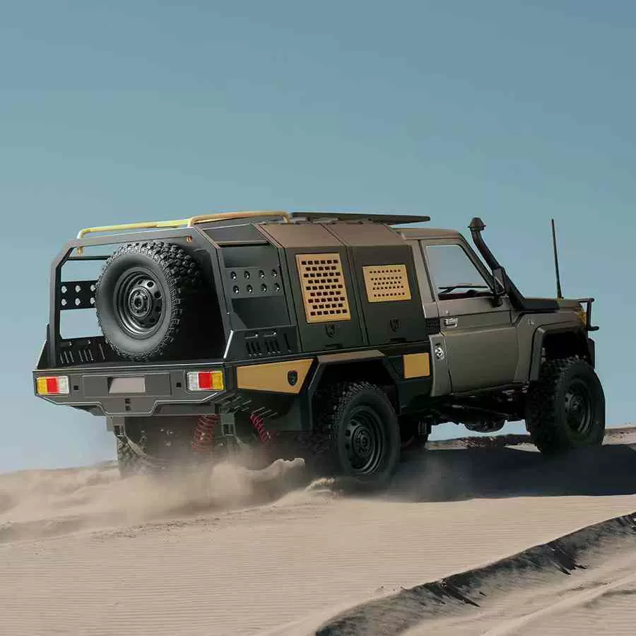 MNRC MN82S 4WD Off-Road Crawler - 1/12 Scale Licensed Toyota Land Cruiser LC79