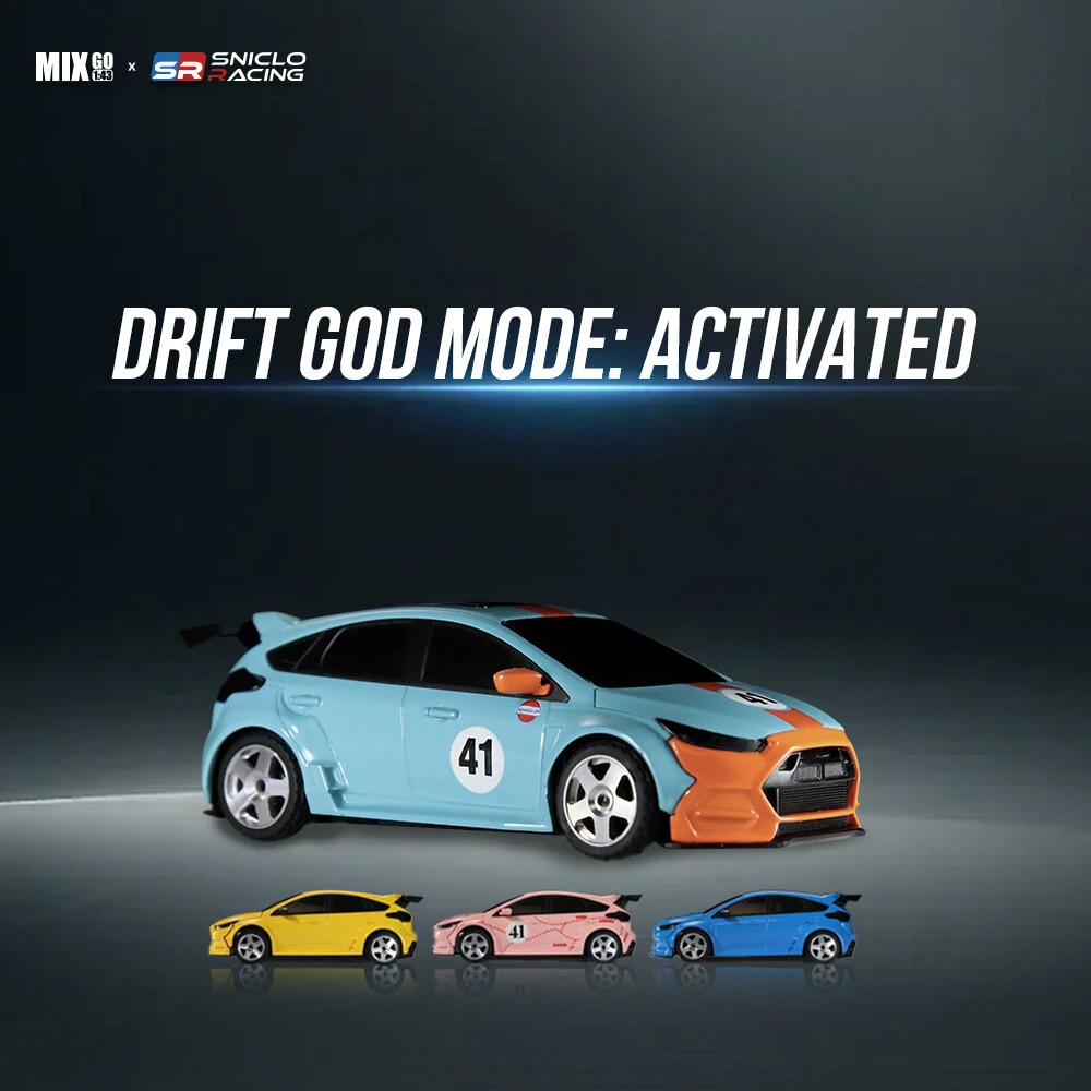 DIATONE Sniclo MG044 1:43 4WD MIX GO Series RC Racing Drift Car RTR