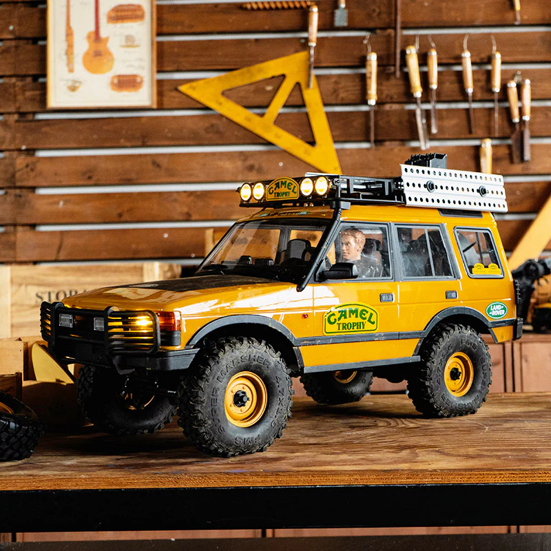 FMS FCX10 1/10 Land Rover Camel Trophy Edition RS Version 4WD Off-Road RC Crawler Truck