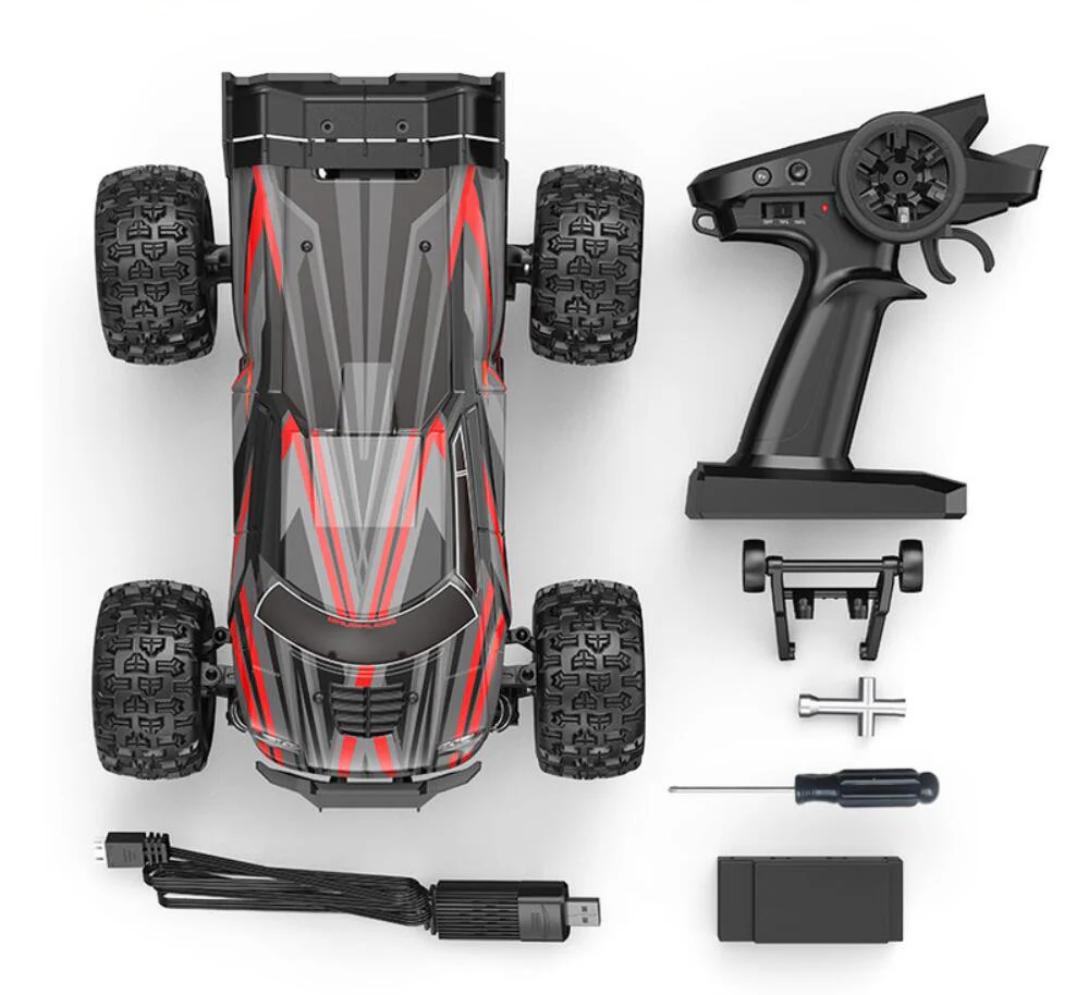 MJX 16210 1/16 4WD Off-Road Brushless High Speed RC Car Truck  45km/h with 2pcs Batteries