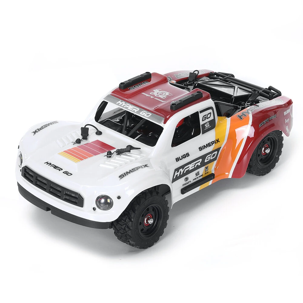 MJX Hyper Go 14211 1/14 Brushless Short Course RC Truck 70km/h Top Speed with 2pcs Battery