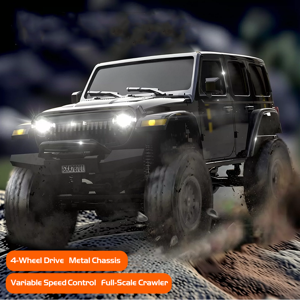 ARRIS RCX24 78701 1:24 2.4G Off Road 4WD RC Rock Crawler Car with 2pcs Batteries