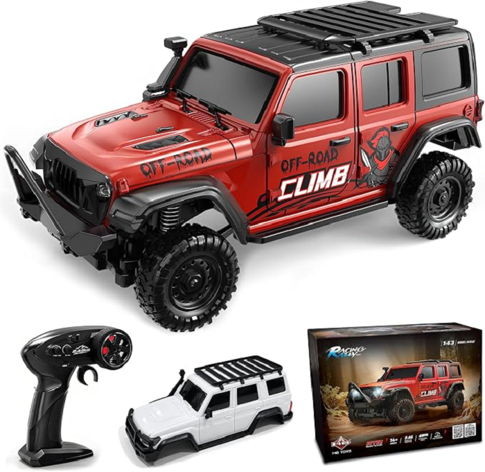 HB-R43 1:43 Mini 4WD Off-Road RC Car Crawler RTR