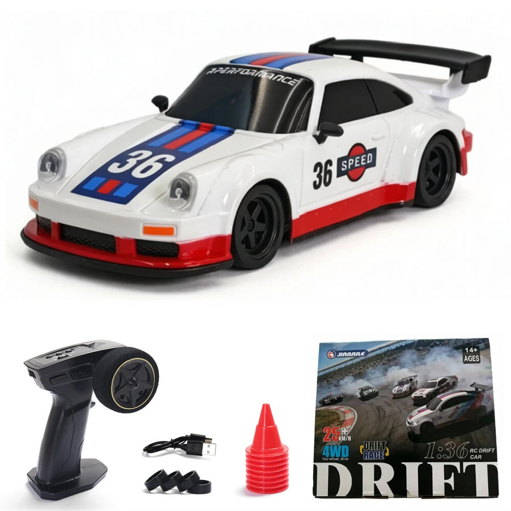 JIABAILE 1:36 Mini RC Drifting Car RTR with Gyro 3613 3614 3615