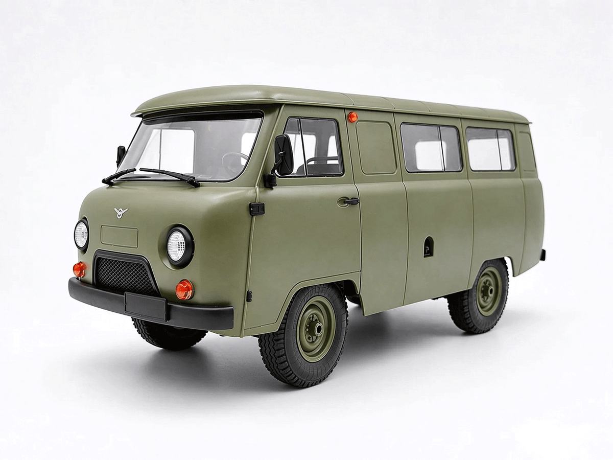 WPL C104 1:12 4WD OFF-Road UAZ-452 Bread Loaf Van Truck RC Car RTR 5-8KM/h