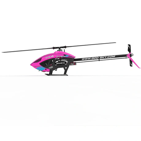 GOOSKY Legend RS4 RC Helicopter (Unassembled)-Pink Yellow White