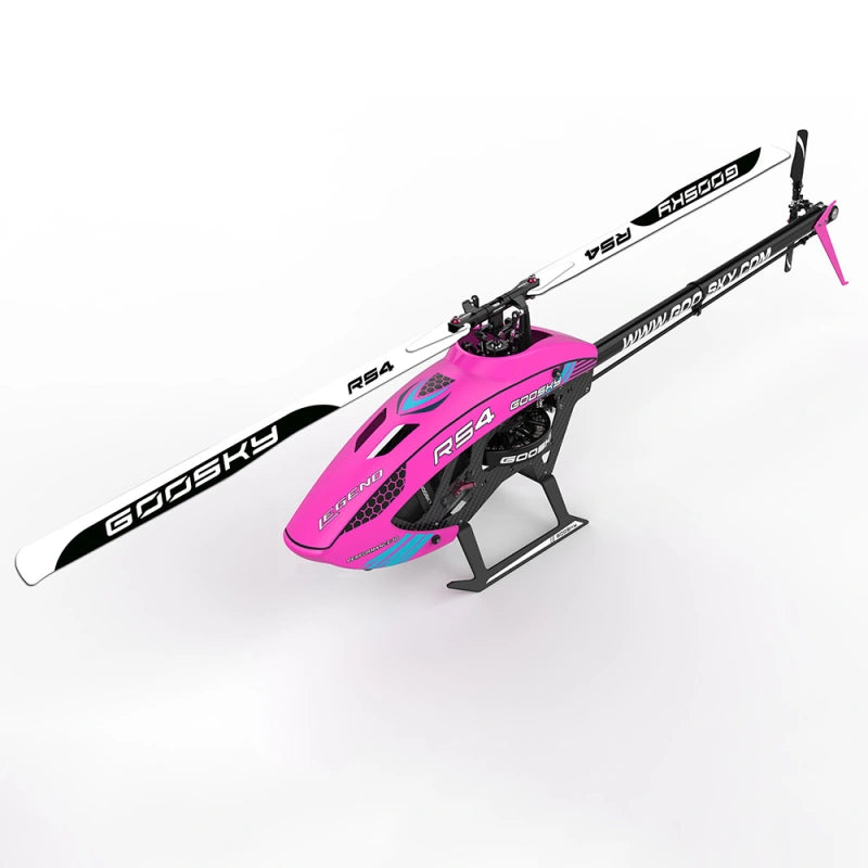 GOOSKY Legend RS4 RC Helicopter (Unassembled)-Pink Yellow White