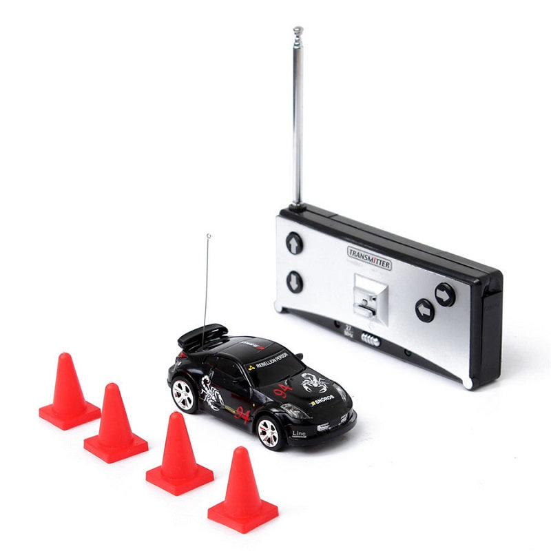 RCWING Multicolor Coke Can Mini RC Radio Remote Control Micro Racing Car Hobby Vehicle Toy Gift (1pcs)