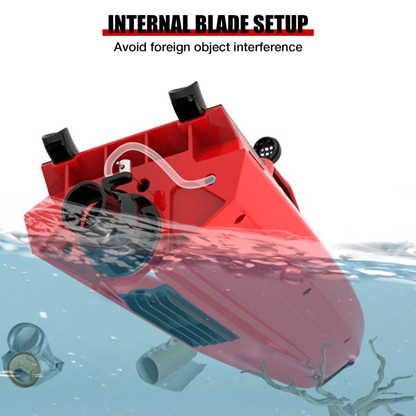 TX725 High Speed 2.4G 30KM/H Jet Boat Speedboat RC Boat with 2pcs Batteries