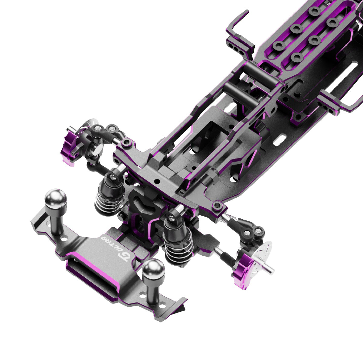 TG Super 1:24 ULTRA RWD Metal Drift RC Car Chassis KIT