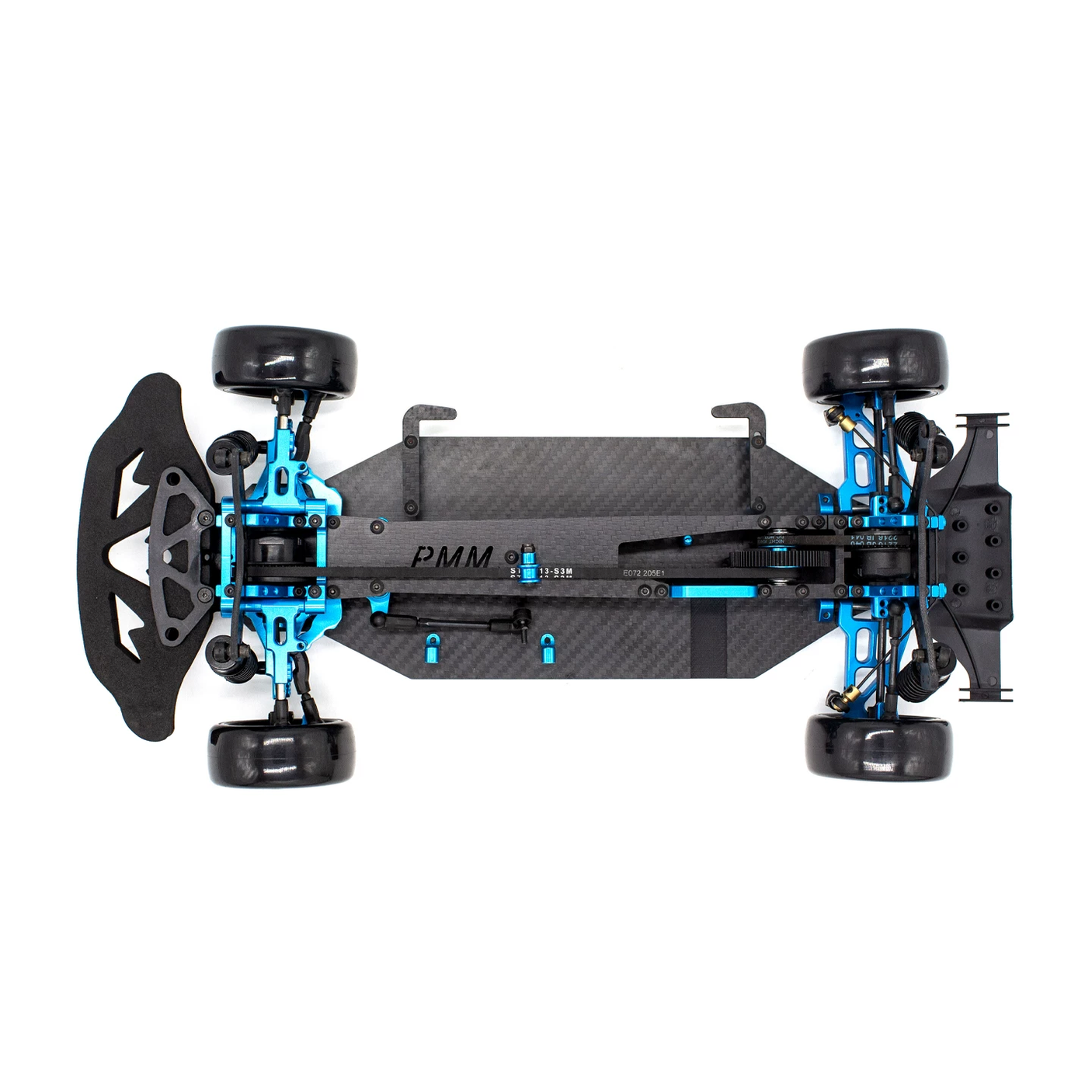 PMM 1:10 Trf416 4WD Belt Drive RC Drift Car Chassis P70364