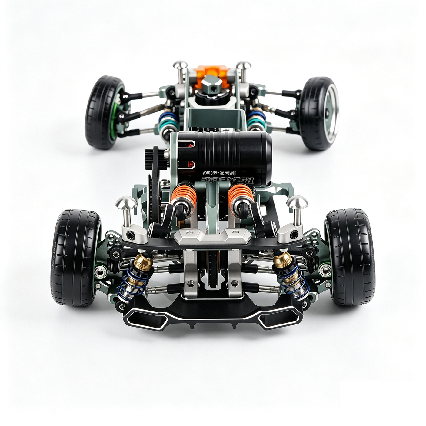 LSD Mono Full OP Version 1/24 Rear-Wheel RC Drift Car Chassis