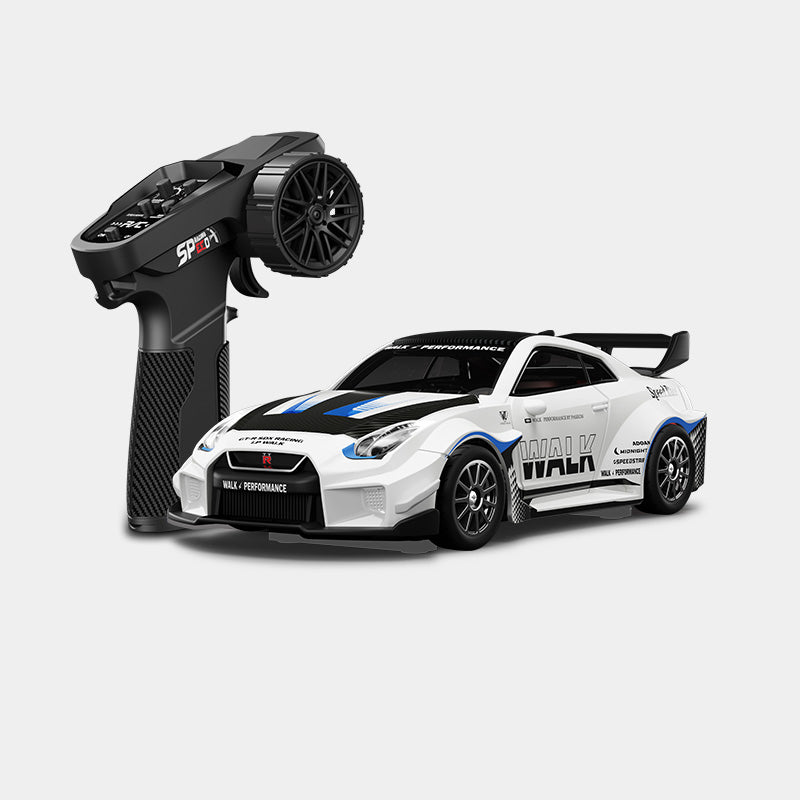 HStar D43-02Q 1:43 GTR35 4WD Alloy Drift RC Car RTR with Gyro LED Lights