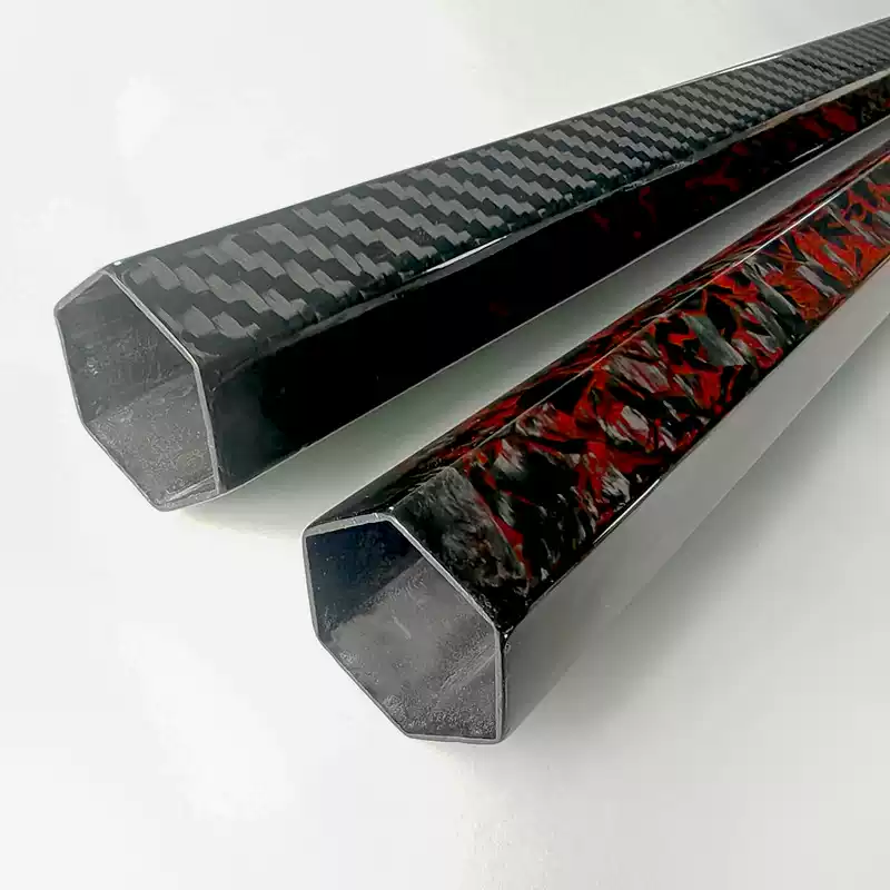 16mm O.D. 14mm I.D. 16x14x500mm 16mm 3K Roll Wrapped 100% Pure Hexagonal Carbon Tube