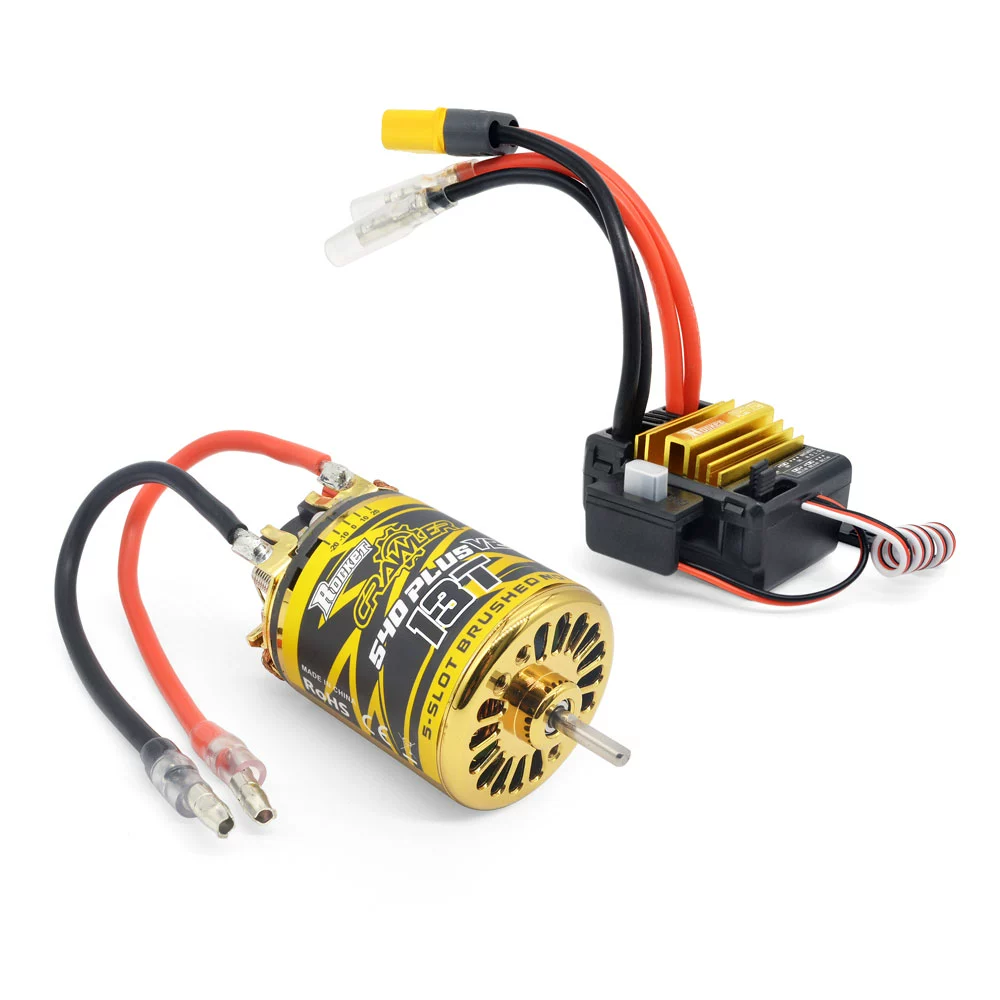 Surpass Hobby Waterproof 540 PLUS V2 11T 13T 16T 20T 3.175mm Brushed Motor 80A 2-3S ESC Combo