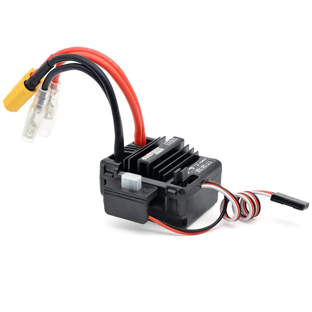 SURPASSHOBBY 80A PLus Brushed ESC for 1/10 1/12 RC Car