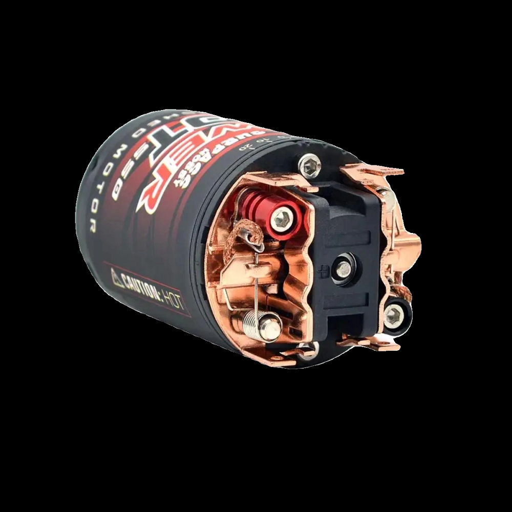 SURPASS HOBBY 50 Brushed Motor 3 Slot and 80A Brushed ESC Combo 12T 14T 20T 25T for RC Crawler Car