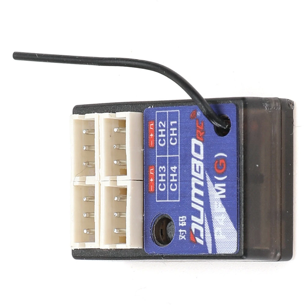 Dumborc P4FM P4FMG 2.4GHz 4CH RC Receiver with PWM