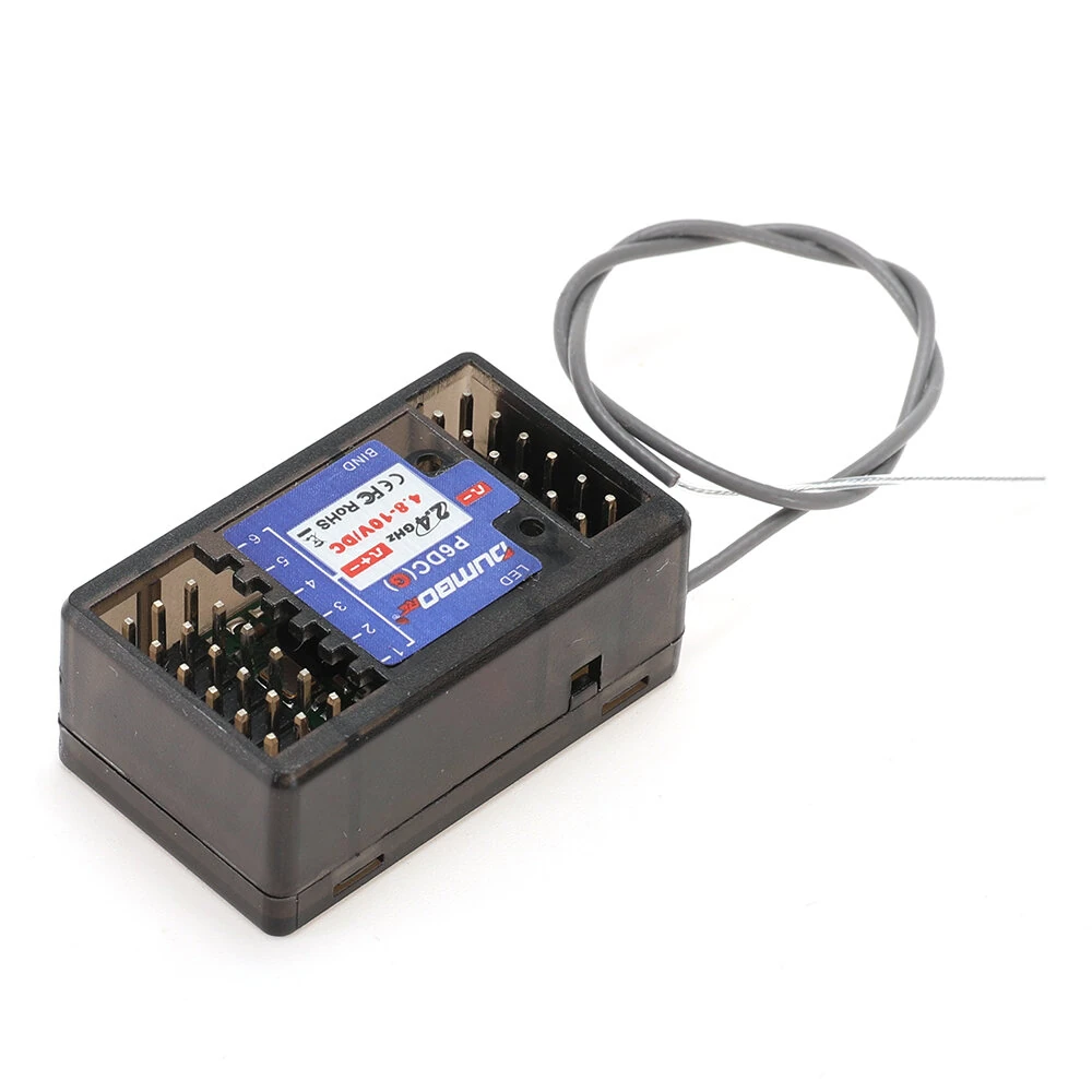 Dumborc 2.4GHz P6DCG P6DC 6CH Receiver with PWM