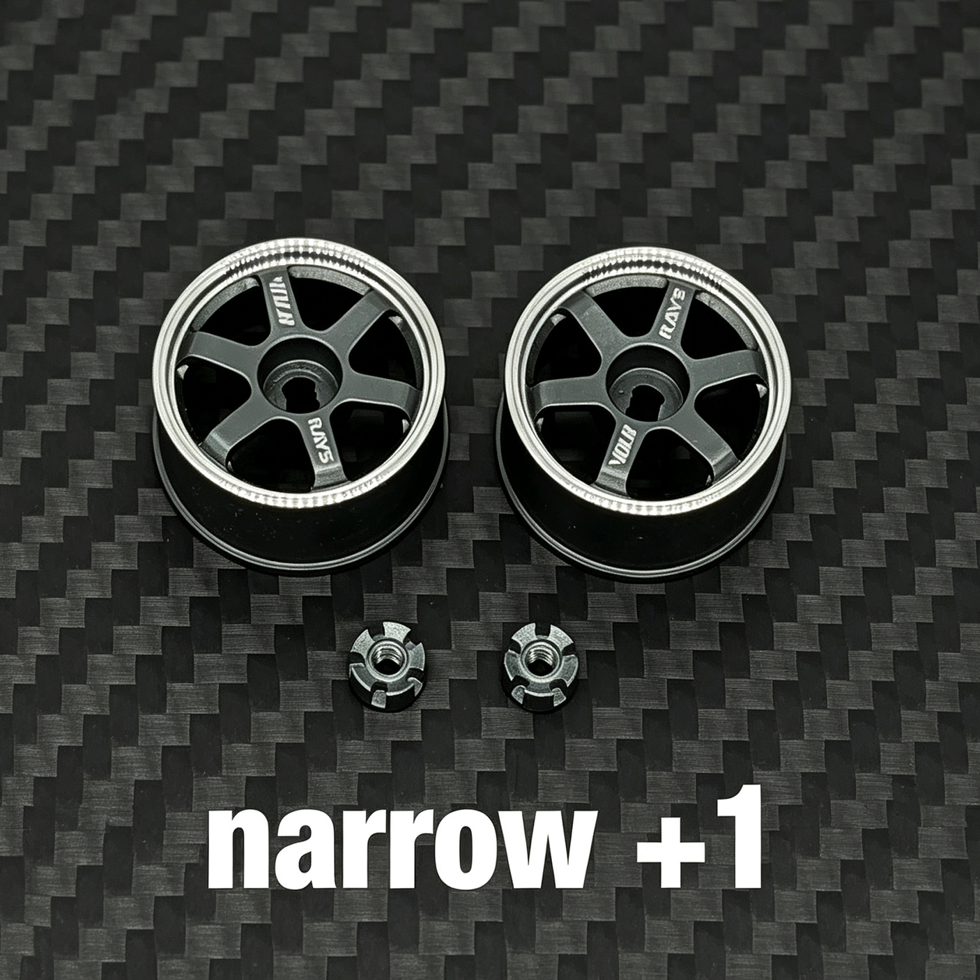 LS Studio Rays TE37 V2 Metal Wheel Rims 20mm