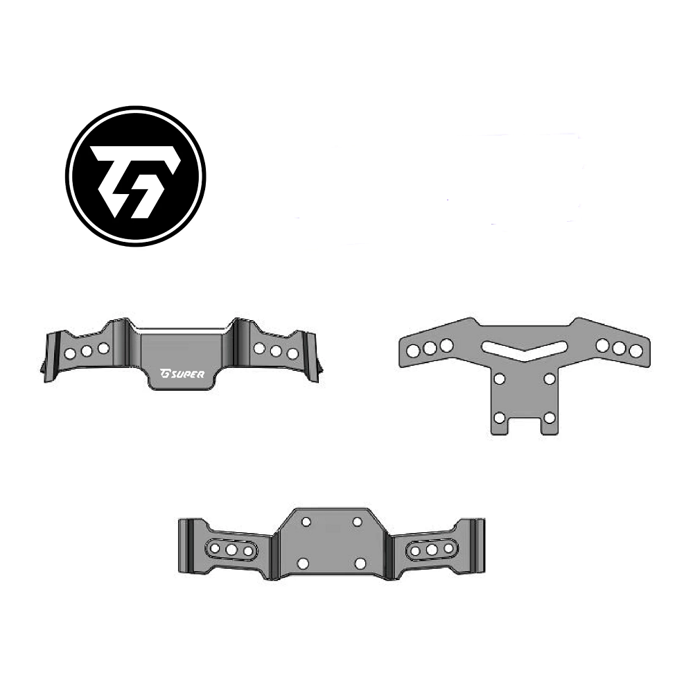 TG Super OP Pasts Full Metal for TGS and Fire Version Chassis