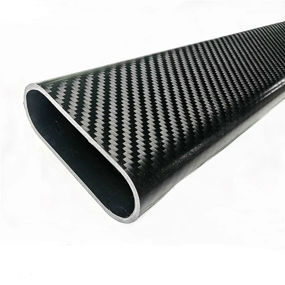 ARRIS Twill High Strength 3K Full Oval Matte Carbon Fiber Tube 500mm