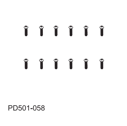 PDracingTK10,TR10 Car Bearings Screws Parts