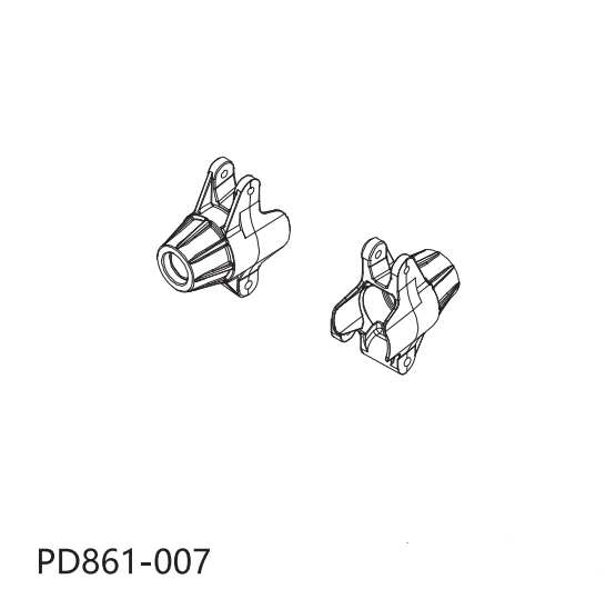 PDRacing TK10 TR10 Nylon Parts