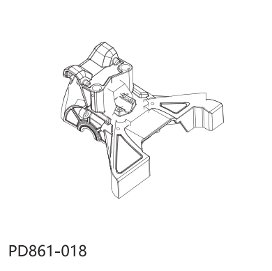 PDRacing TK10 TR10 Nylon Parts