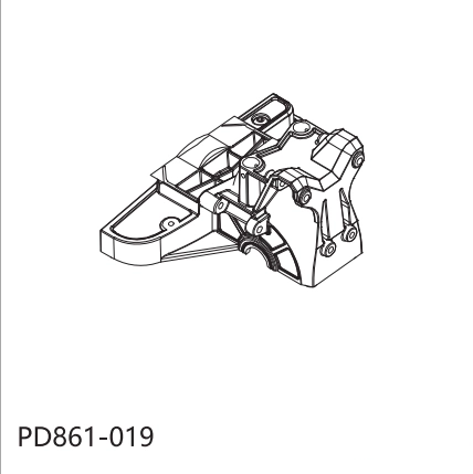 PDRacing TK10 TR10 Nylon Parts