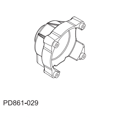 PDRacing TK10 TR10 Nylon Parts