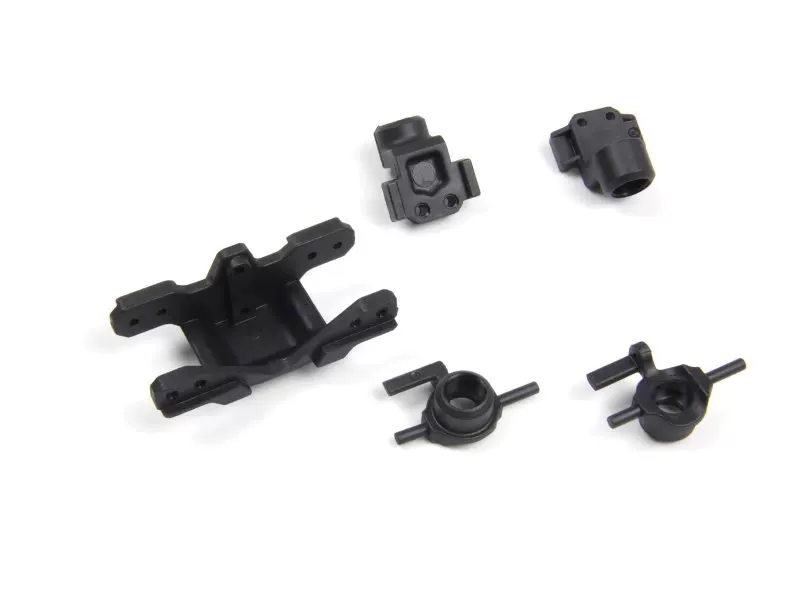 HPI D24 Front Baffle and Wheel Hub Set